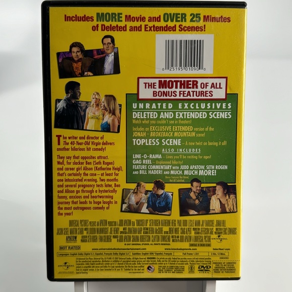 Knocked Up. Unrated Edition. Seth Rogan. - Picture 3 of 4